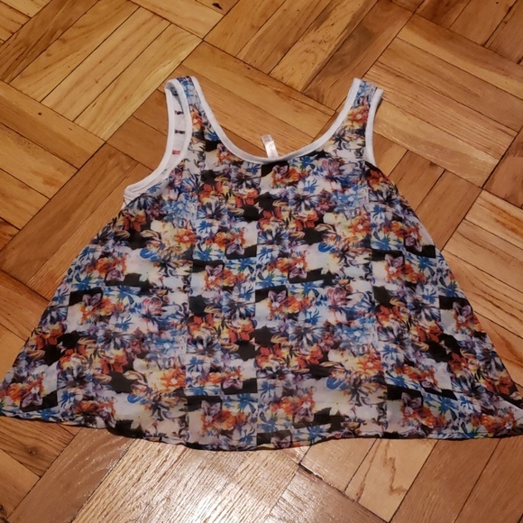 Multi Patterned Tank Top - Picture 2 of 2